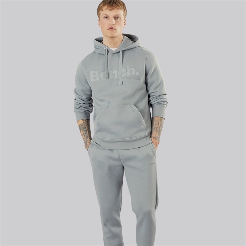 Bench Mens Petrocca Tracksuit Circular Grey - Image 1