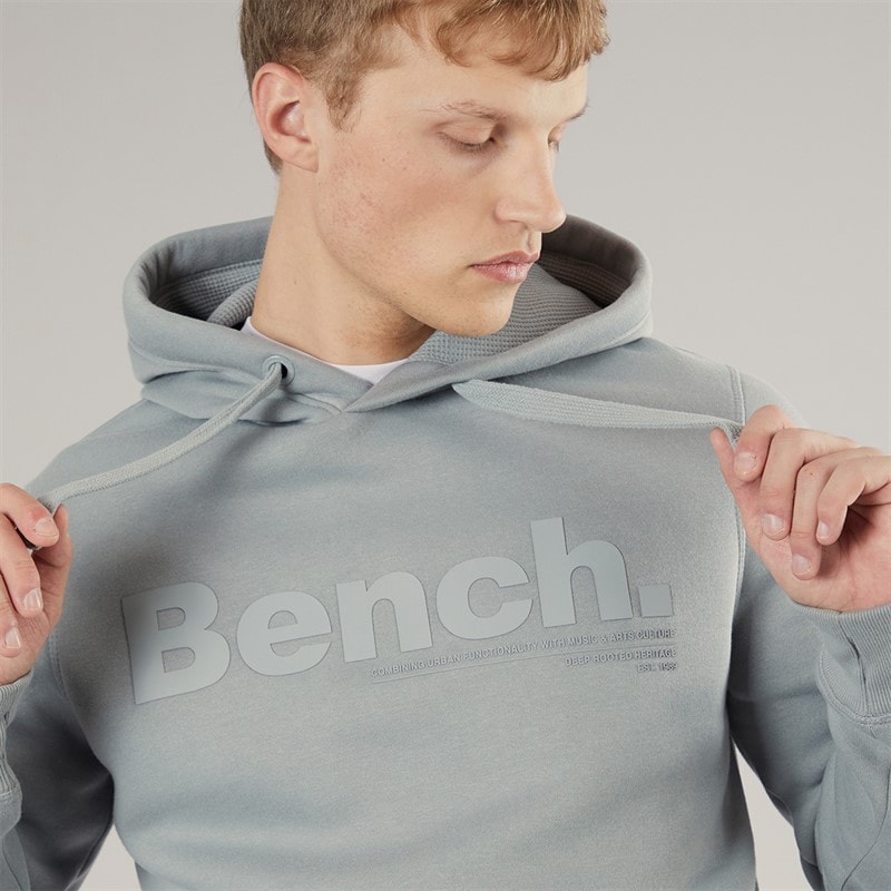 Bench Mens Petrocca Tracksuit Circular Grey - Image 3