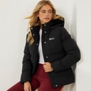 Bench Womens Atha Short Puffer Jacket Black