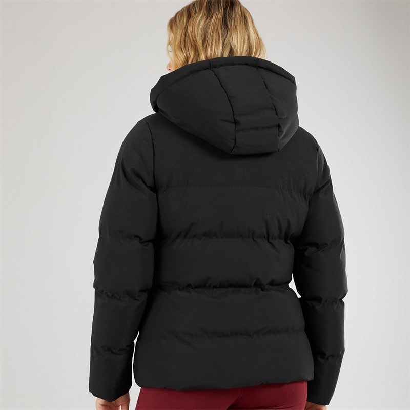 Bench Womens Atha Short Puffer Jacket Black - Image 2