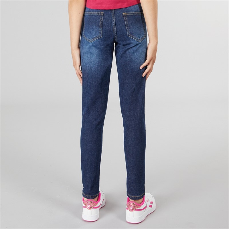Bench Girls Laina Skinny Jeans Dark Blue - Image 2