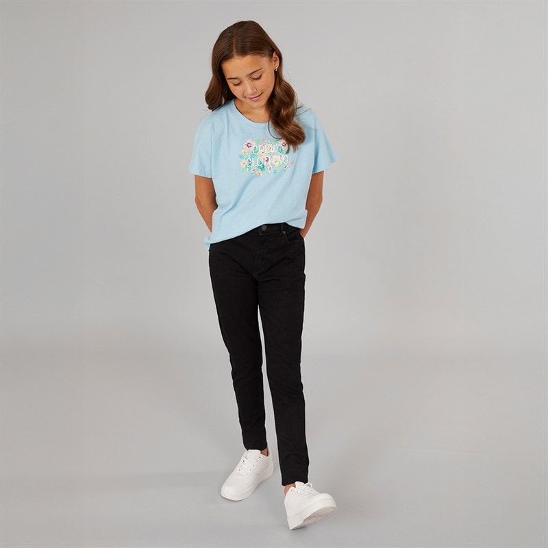 Bench Girls Laina Skinny Jeans Black - Image 4