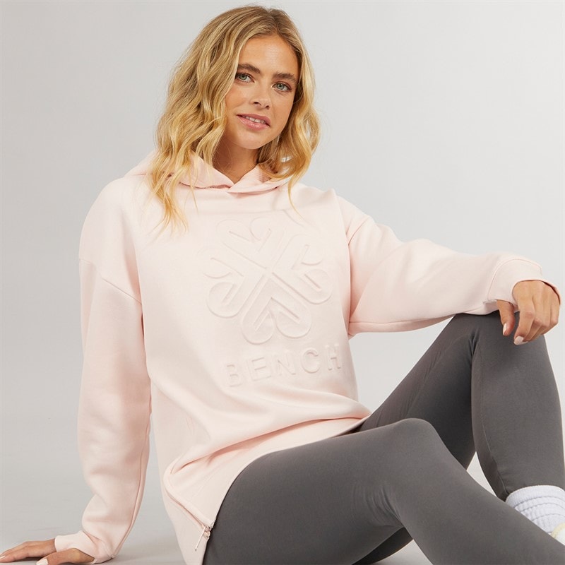 Bench Womens Rayra Hoodie Light Pink - Image 1
