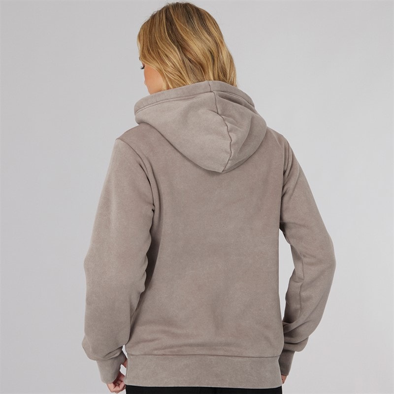 Bench Womens Lerenna Hoodie Warm Washed Taupe - Image 2