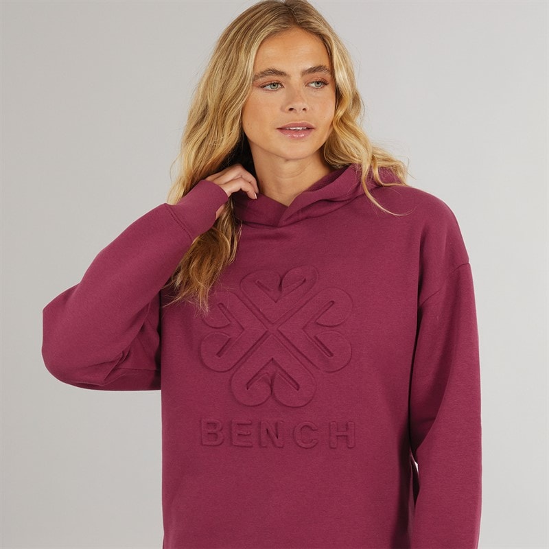 Bench Womens Rayra Hoodie Berry - Image 3