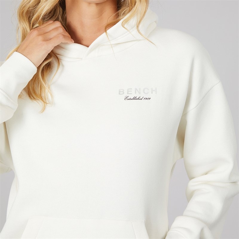 Bench Womens Harmy Hoodie Winter White - Image 3