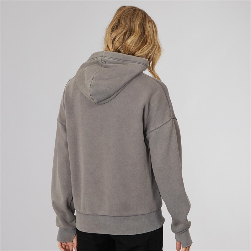 Bench Womens Trait Hoodie Graphite Grey - Image 2