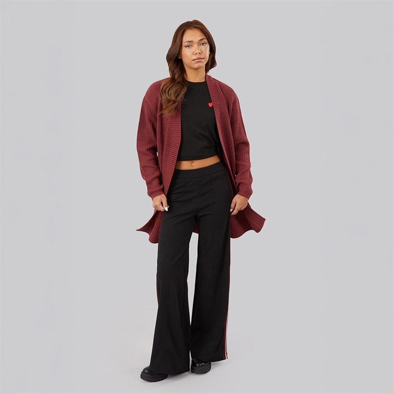 Bench Womens Asteria Cardigan Burgundy - Image 3