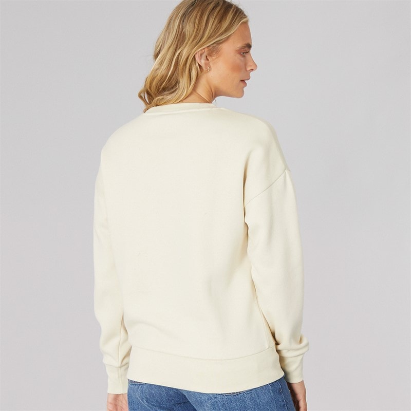 Bench Womens Ilma Sweatshirt Chalk - Image 2