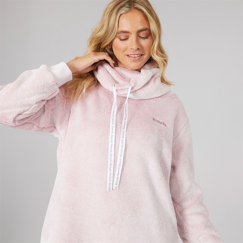 Bench Womens Sterra Snuggle Top Cosmetic Pink - Image 3