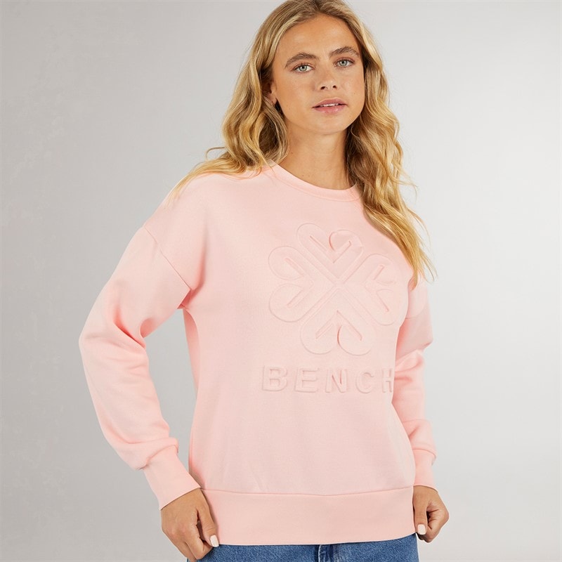 Bench Womens Ilma Sweatshirt Light Pink