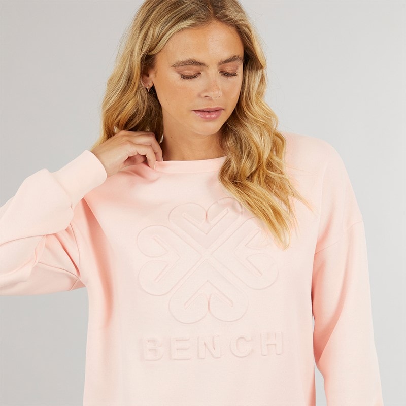Bench Womens Ilma Sweatshirt Light Pink - Image 3