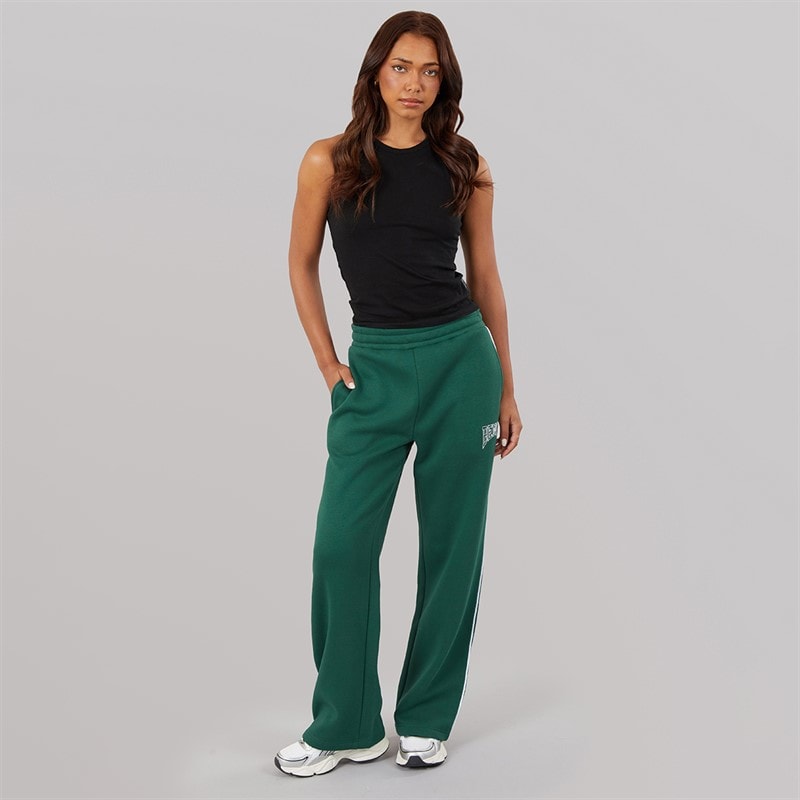 Bench Womens Sura Wide Leg Joggers Deep Emerald - Image 5