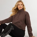 Bench Womens Zilia Sweatshirt Coffee