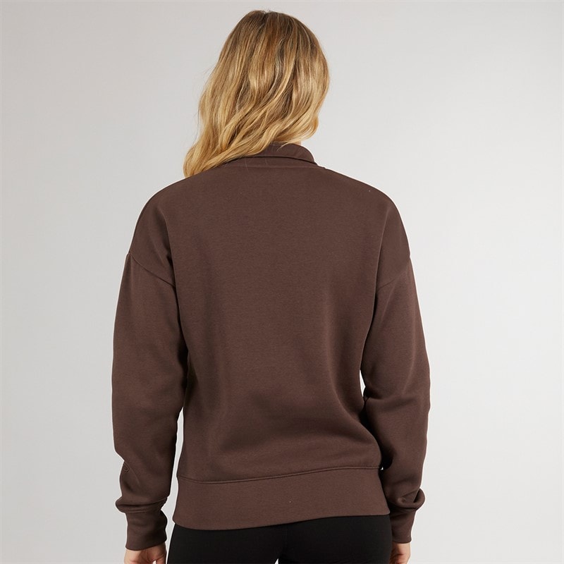 Bench Womens Zilia Sweatshirt Coffee - Image 2