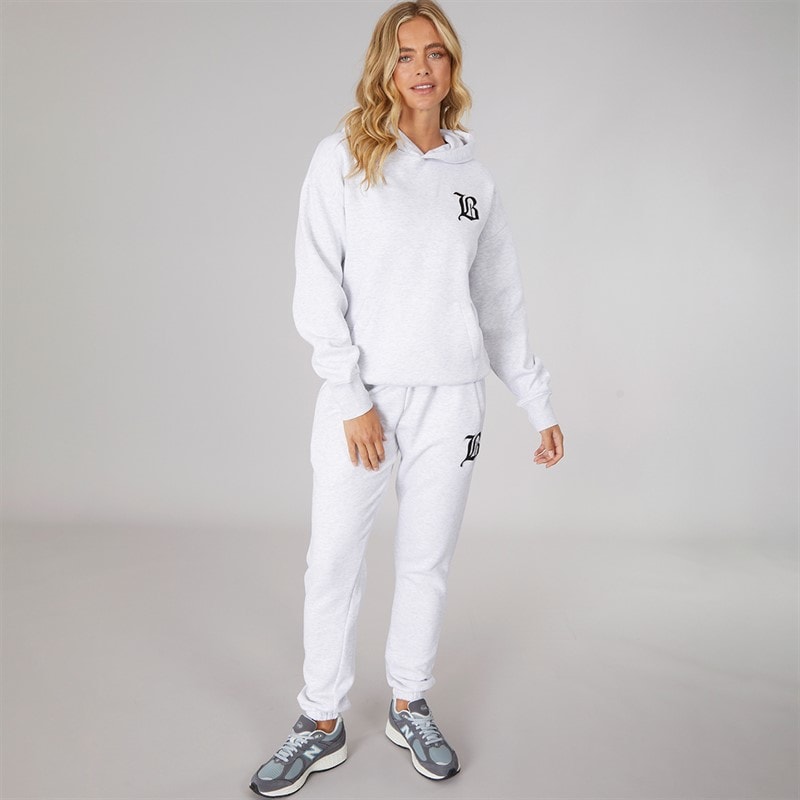 Bench Womens Tracksuit Grey Marl - Image 4