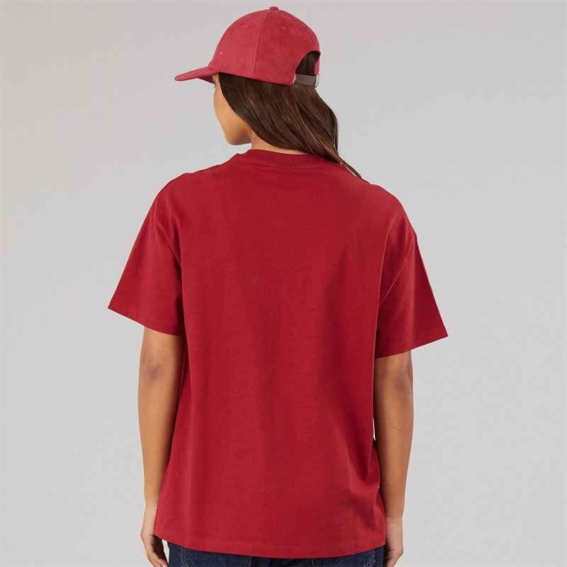 Bench Womens Farri T-Shirt Cranberry Juice - Image 2