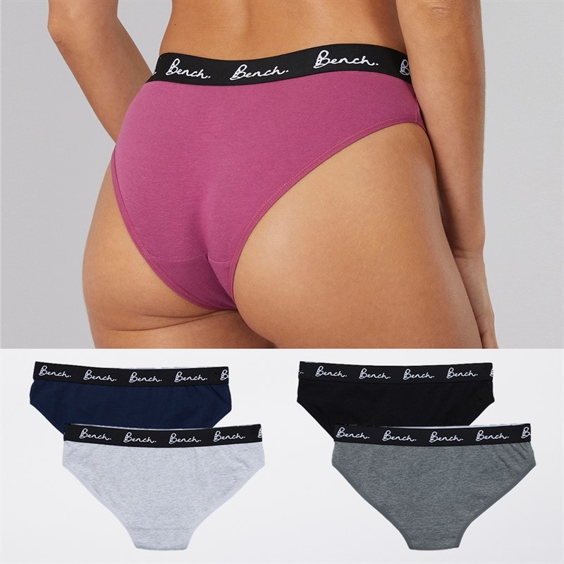 Bench Womens Aslani Five Pack Briefs Multi - Image 2