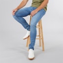 Bench Mens Ralemo Skinny Jeans Midwash