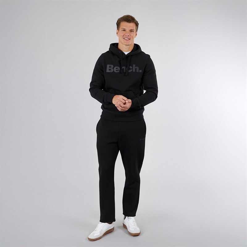 Bench Mens Riota Open Hem Joggers Black - Image 3
