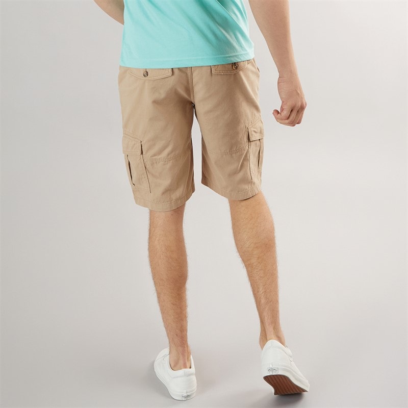 Bench Mens Alatro Cargo Shorts Stone - Image 2