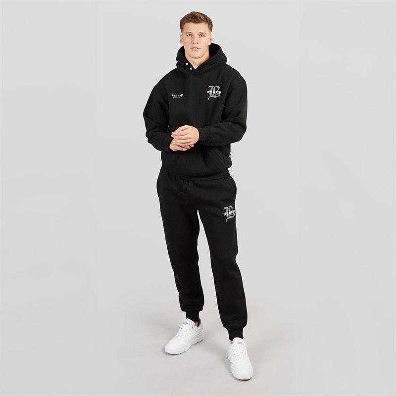 Bench Mens Vallia Tracksuit Black - Image 4