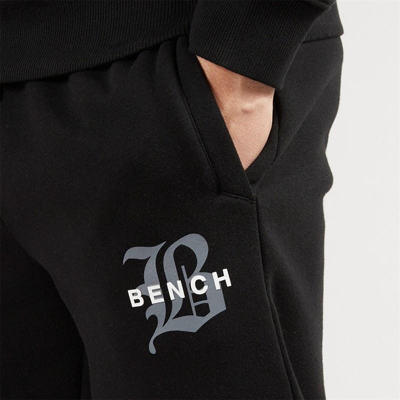 Bench Mens Vallia Tracksuit Black - Image 5