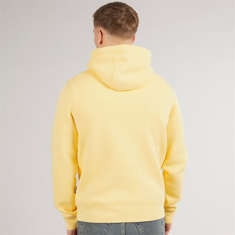 Bench Mens Skinner Spots Hoodie Pastel Yellow - Image 2