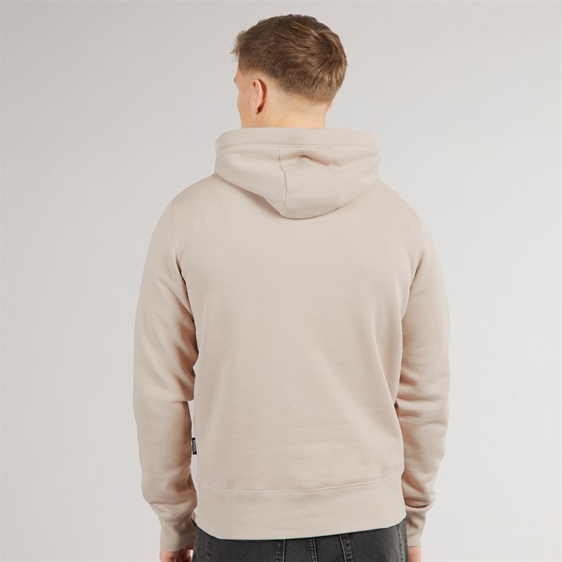 Bench Mens Trassi Hoodie Stone Grey - Image 2