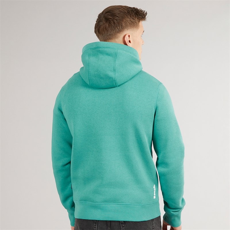 Bench Mens Skinner Spots Hoodie Teal - Image 2