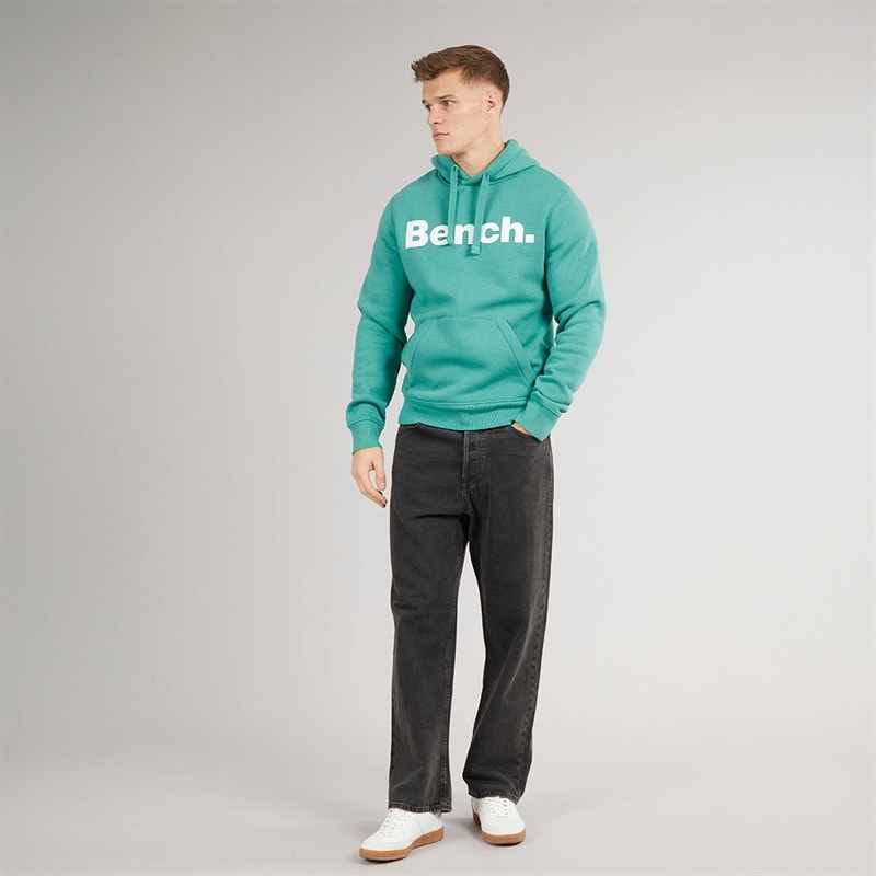 Bench Mens Skinner Spots Hoodie Teal - Image 3