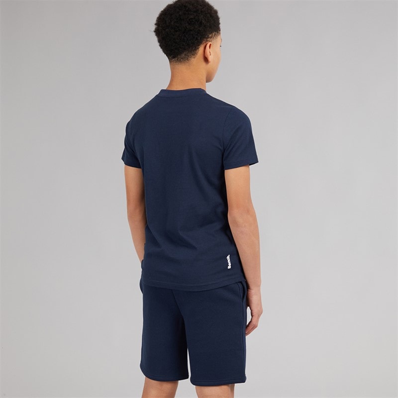 Bench Boys Gowsen B T-Shirt And Shorts Set Navy - Image 2