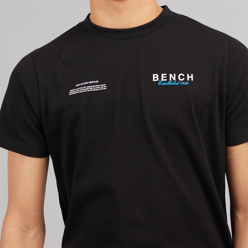 Bench Boys Biller T-Shirt And Shorts Set Black - Image 3