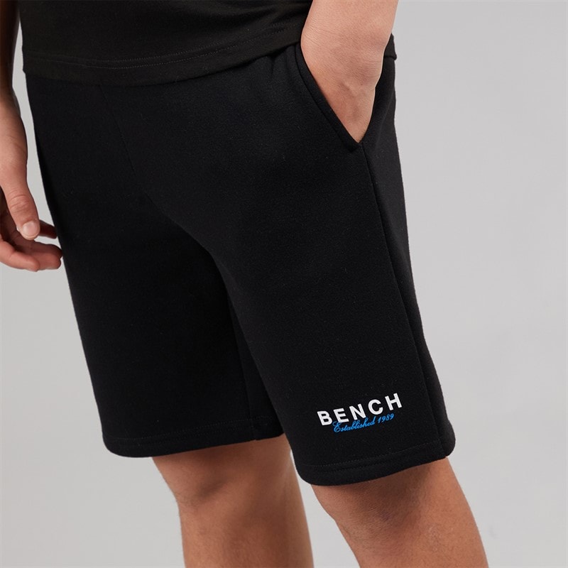 Bench Boys Biller T-Shirt And Shorts Set Black - Image 5