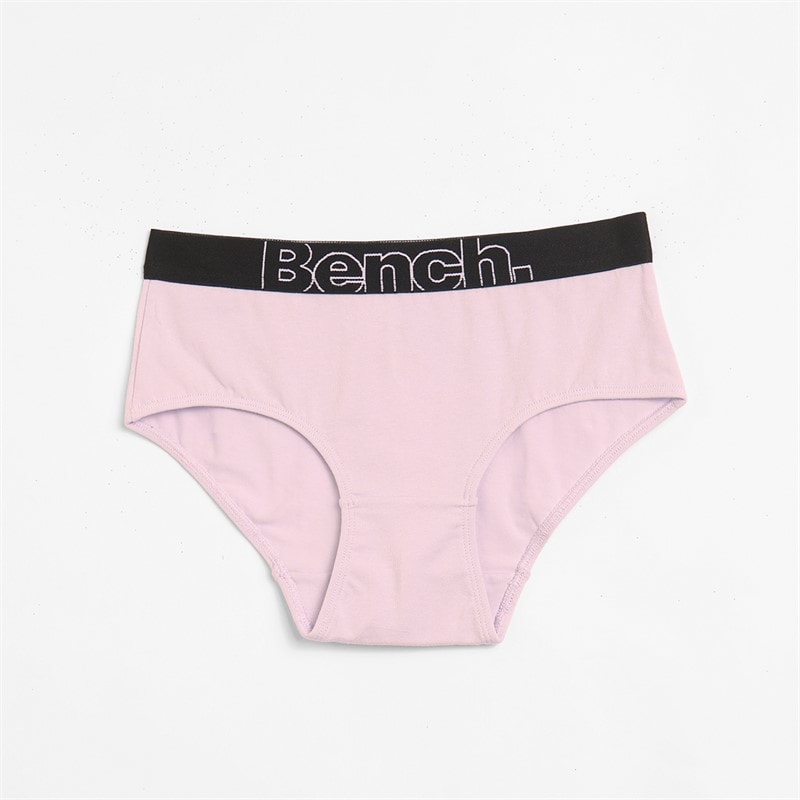 Bench Girls Andila Three Pack Briefs Lilac Aop/Black/Lilac - Image 4