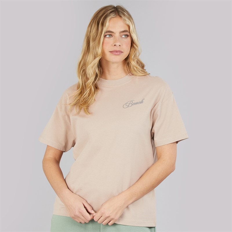 Bench Womens Yerra T-Shirt Taupe - Image 2