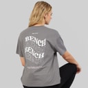 Bench Womens Renna T-Shirt Charcoal