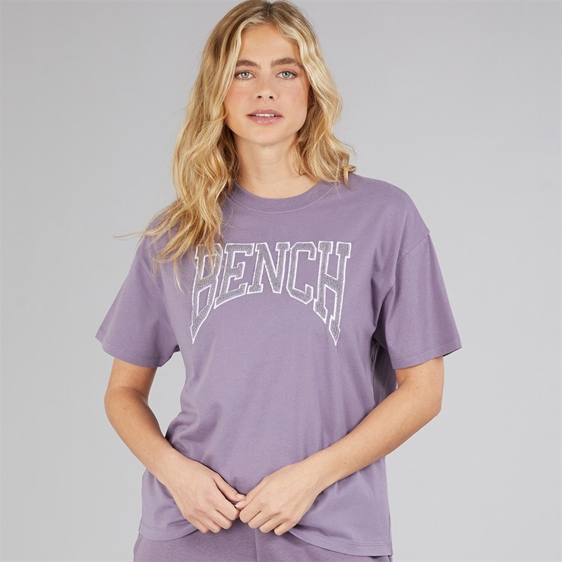 Bench Womens Zayah T-Shirt Dusted Grapes - Image 1