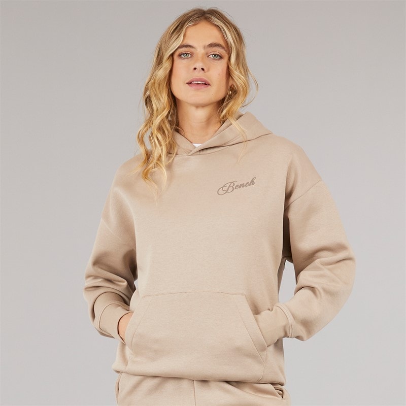 Bench Womens Pella Hoodie Taupe - Image 2