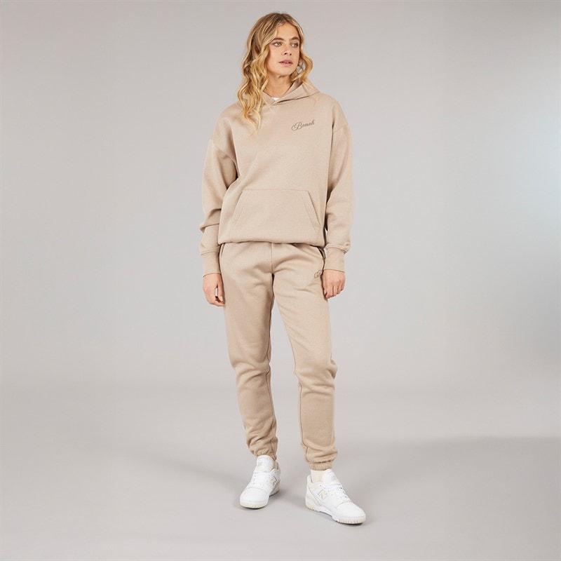 Bench Womens Pella Hoodie Taupe - Image 3