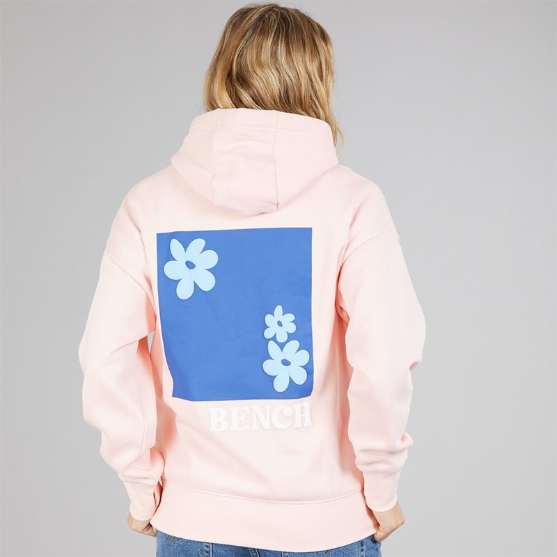 Bench Womens Milane Hoodie Pink - Image 3