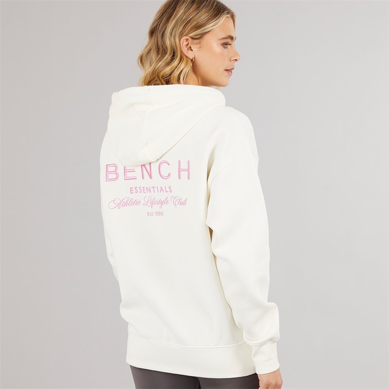 Bench Womens Catryn Hoodie Winter White - Image 2