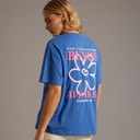 Bench Womens Dernia T-Shirt Cobalt Blue