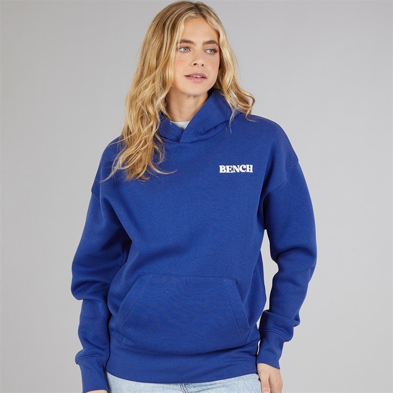 Bench Womens Milane Hoodie Cobalt Blue - Image 2