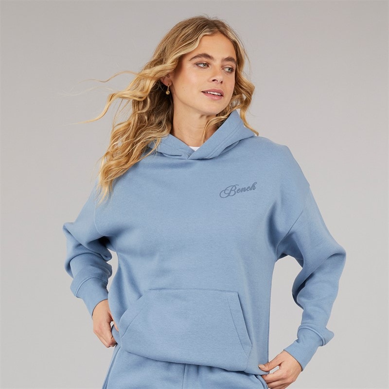 Bench Womens Pella Hoodie Dusky Blue - Image 2