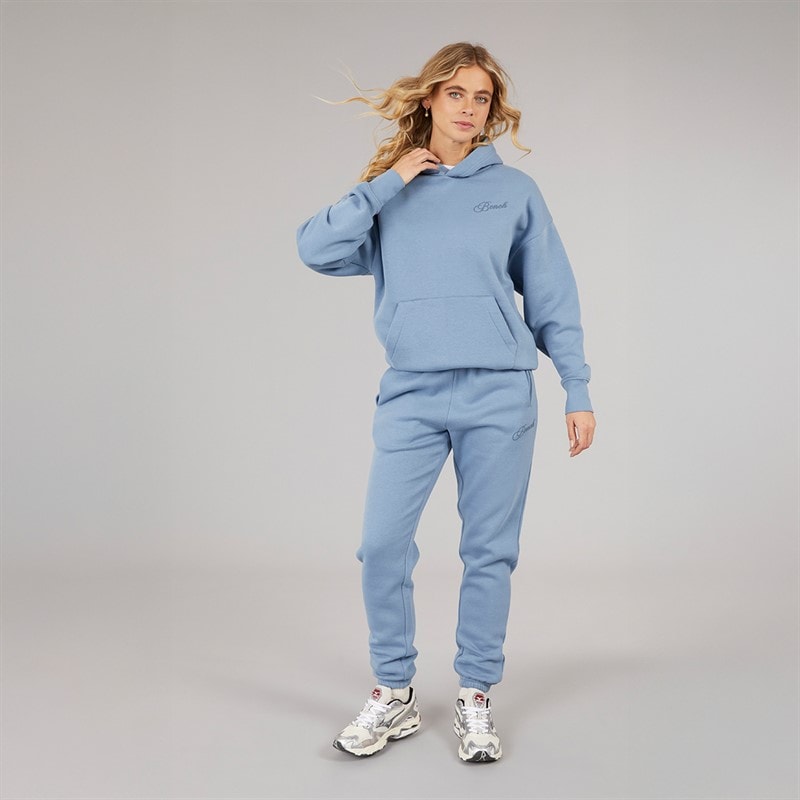 Bench Womens Pella Hoodie Dusky Blue - Image 4