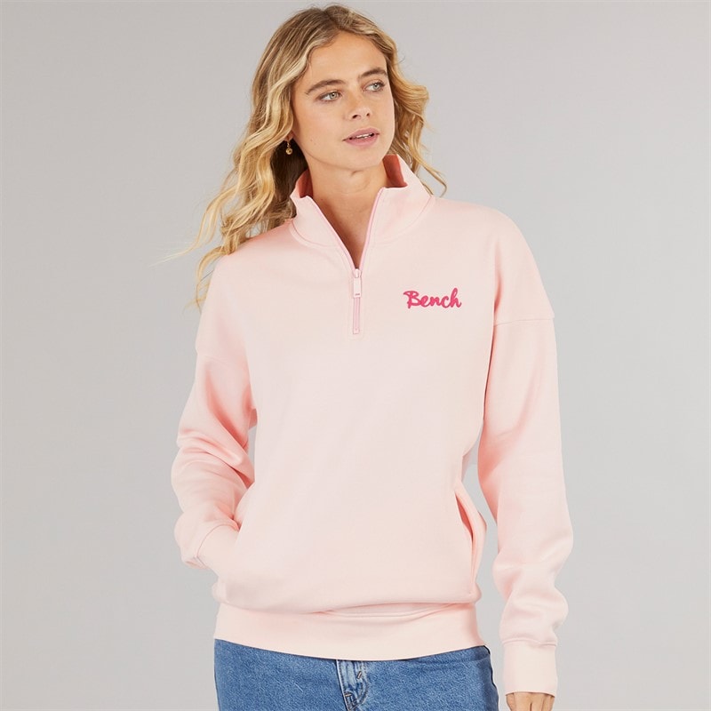 Bench Womens Casiah Sweatshirt Pink - Image 2