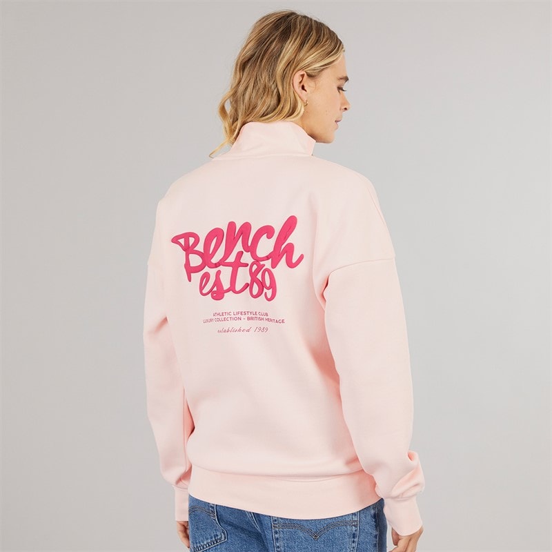 Bench Womens Casiah Sweatshirt Pink - Image 3