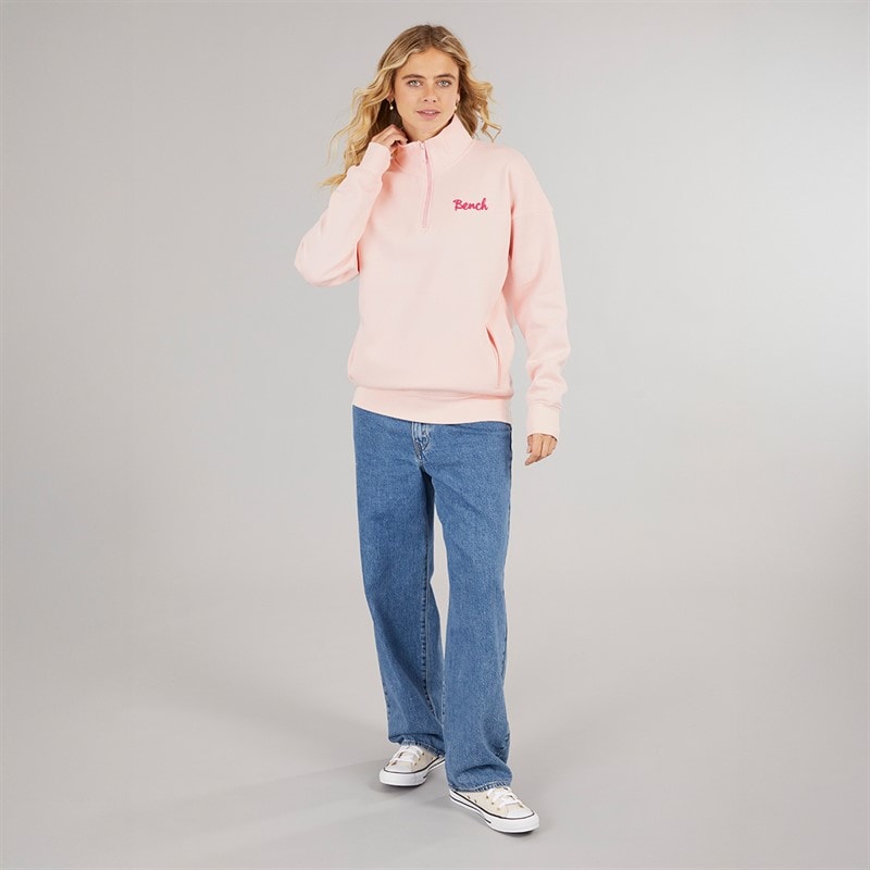 Bench Womens Casiah Sweatshirt Pink - Image 4