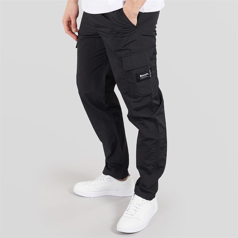 Bench Mens Azarin Cargo Pants Black - Image 1